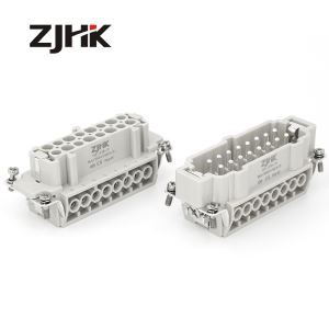 16 PIN 직사각형 산업용 커넥터 인서트