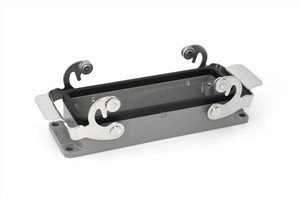 이중 잠금 레버가 있는 24B 벌크헤드 장착 하우징